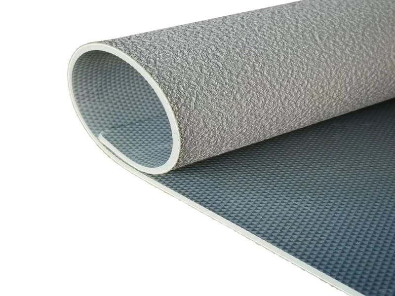 PVC flooring layers diagram